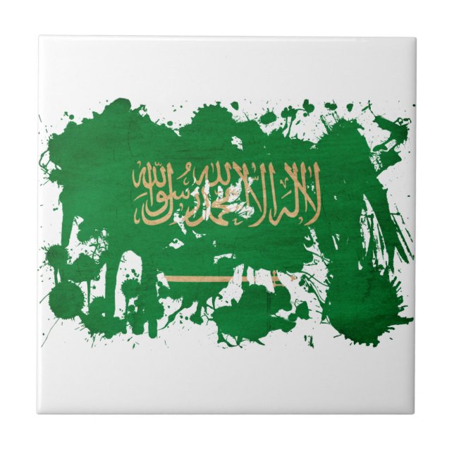 Bandeira de Arábia Saudita (Frente)