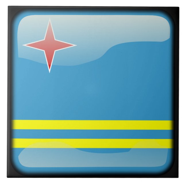 Bandeira de Aruba (Frente)