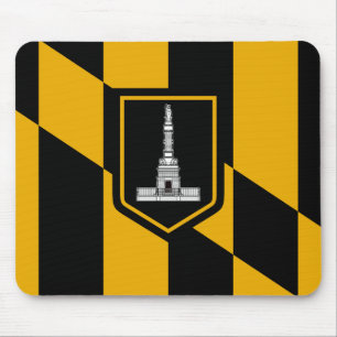 Bandeira de Baltimore, Mouse Pad de Maryland