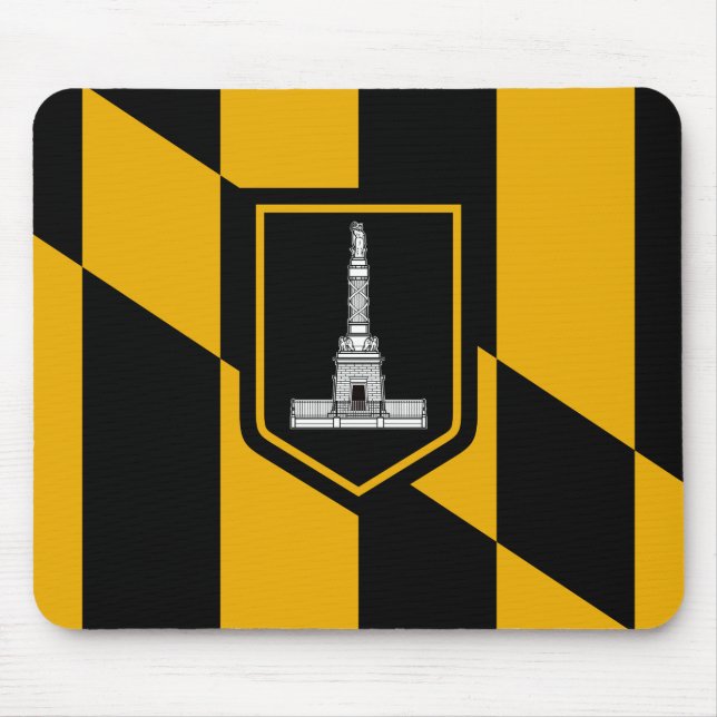 Bandeira de Baltimore, Mouse Pad de Maryland (Frente)