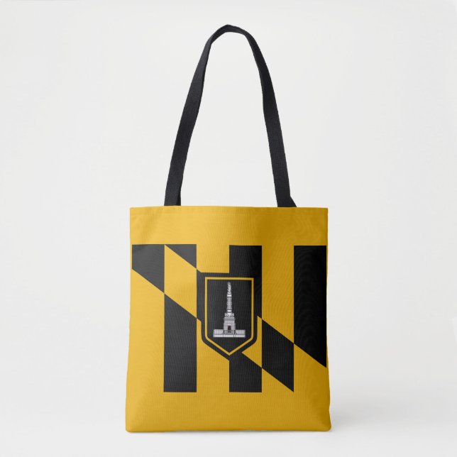 Bandeira de Baltimore Tote Bag (Frente)