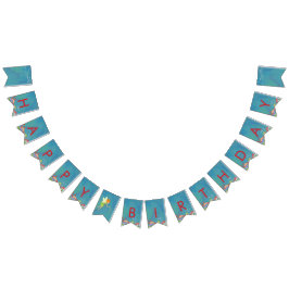 Bandeira de Bandeira de Bunting Party (Feliz Anive