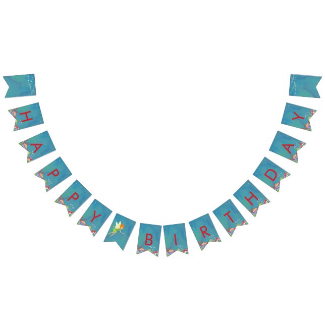 Bandeira de Bandeira de Bunting Party (Feliz Anive (Todos)