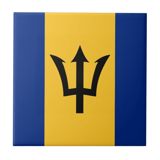 Bandeira de Barbados (Frente)