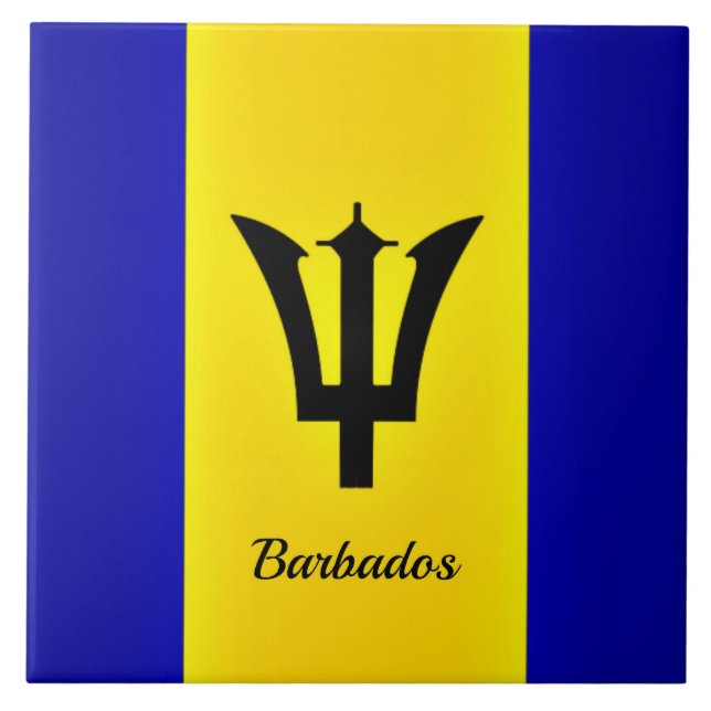 Bandeira de Barbados (Frente)