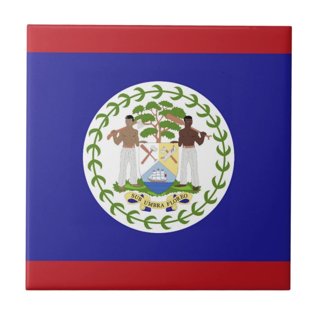 bandeira de Belize (Frente)