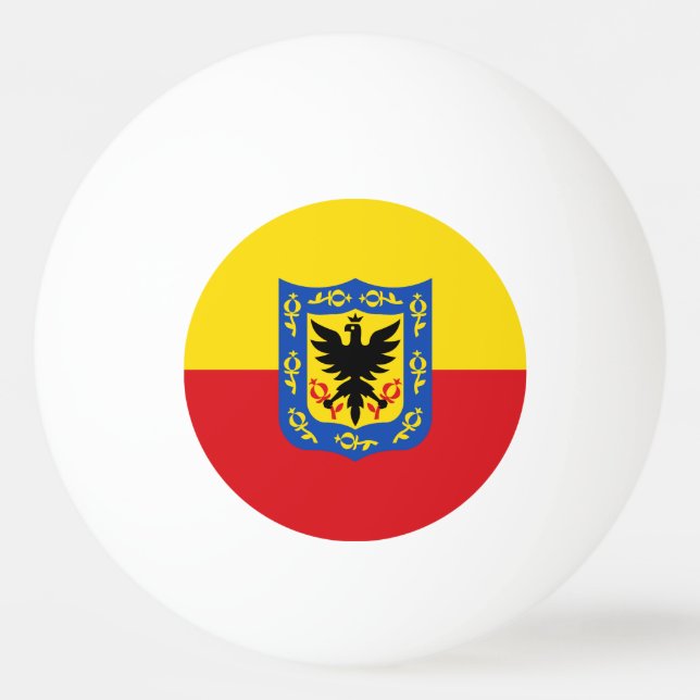 Bandeira de Bogotá, Bola de ping pong da Colômbia (Frente)