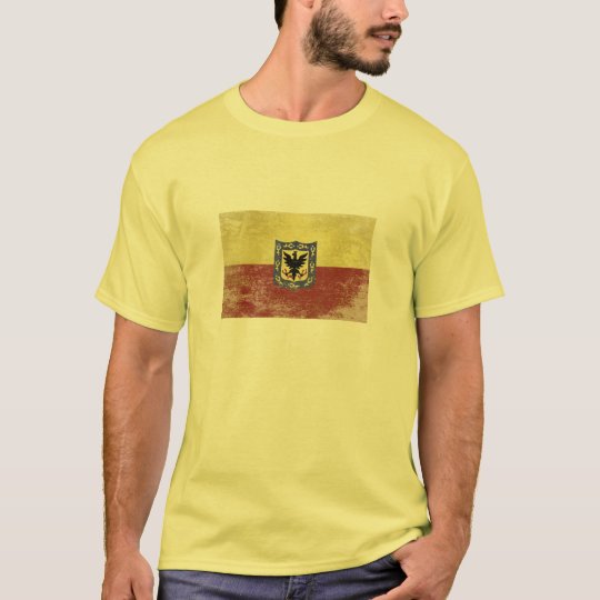 Bandeira de Bogotá Colombia Camiseta