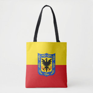 Bandeira de Bogotá, Colômbia Tote Bag