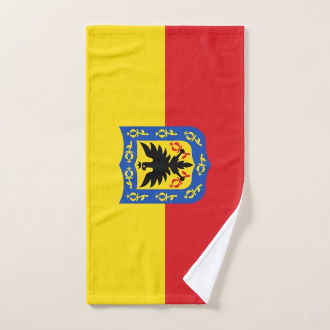 Bandeira de Bogotá, Toalha da Mão Colômbia (Toalha de mão)