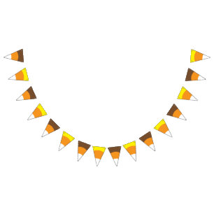 Bandeira de bunda de Halloween Candy Corn