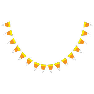 Bandeira de bundas de Candy Corn do Halloween