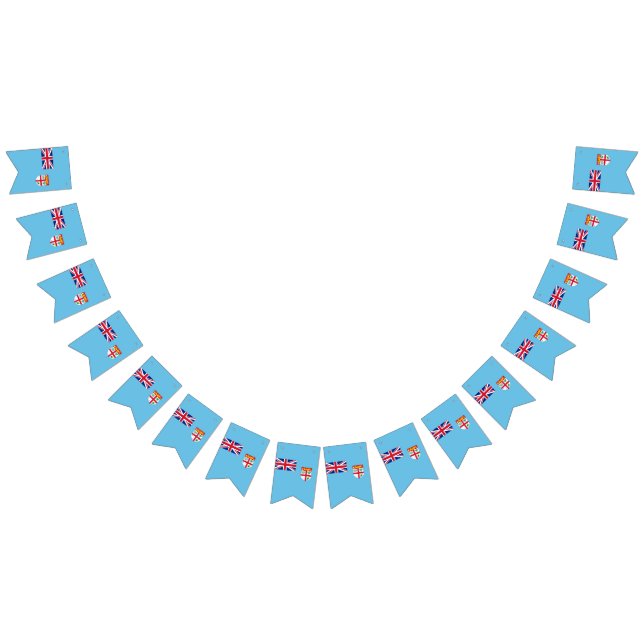 Bandeira de bunting da bandeira da República de Fi (Todos)