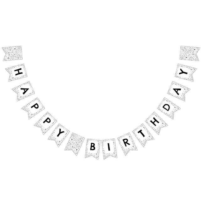 Bandeira de Bunting de Pontos de Aquarela de Confe (Todos)