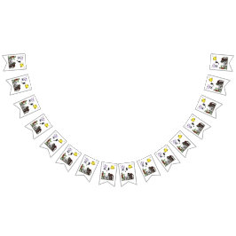 Bandeira de Bunting do Dia das Bruxas dos Mortos-V