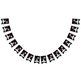 Bandeira de Bunting do Natal O Boneco de Neve