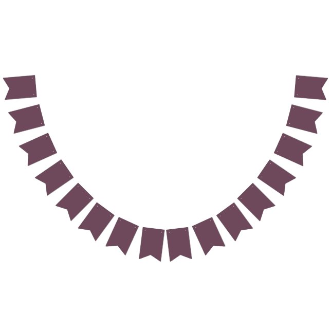 Bandeira de Bunting Personalizada Minimalista (Todos)