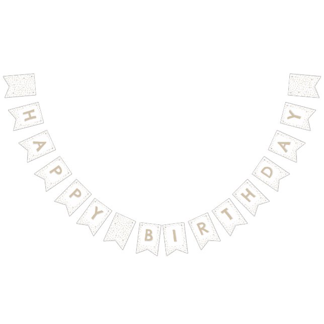 Bandeira de Bunting Pontos de Aquarela de Dove Con (Todos)