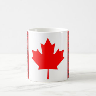 Bandeira de Canadá + Caneca transversal ucraniana