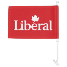 Bandeira de Canadá do partido liberal