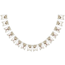 Bandeira de Casamento de Aves Brancas