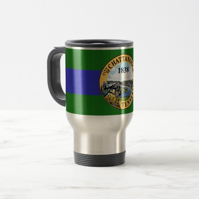 Bandeira de Chattanooga, Caneca de viagem do Tenne (Frente Esquerda)