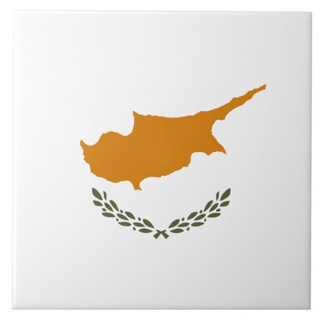 Bandeira de Chipre (cipriota grego) (Frente)