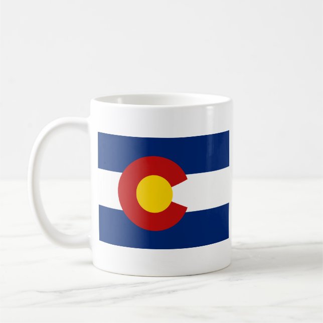 Bandeira de Coloradan + Caneca do mapa (Esquerda)