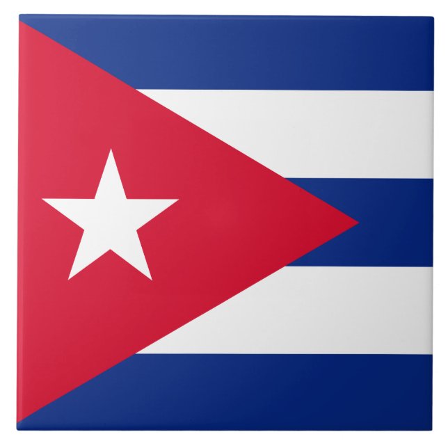 Bandeira de Cuba (Frente)