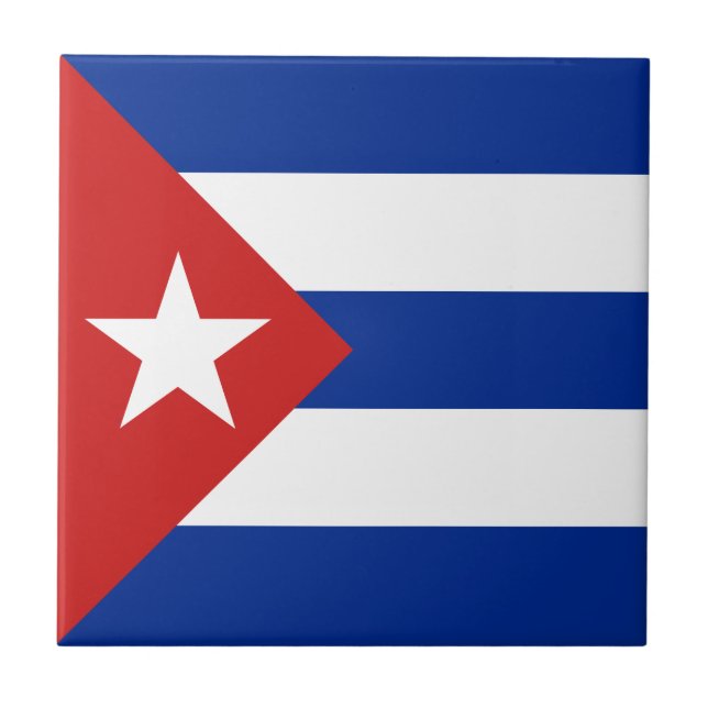 Bandeira de Cuba (Frente)
