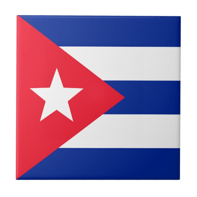 Bandeira de Cuba (Frente)
