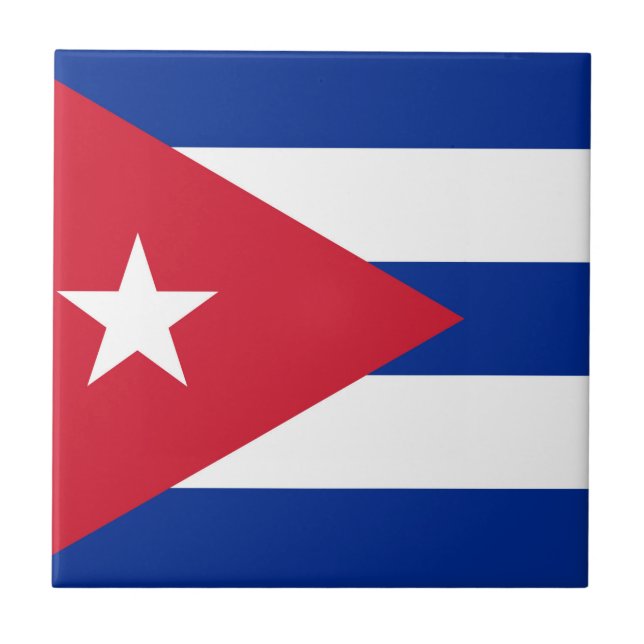Bandeira de Cuba (Frente)