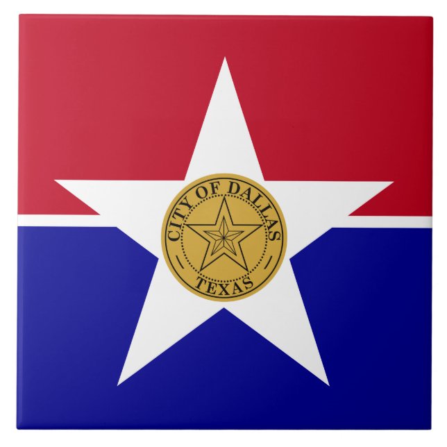 Bandeira de Dallas (Texas) (Frente)