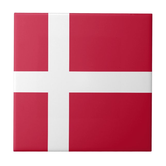 Bandeira de Dinamarca (Frente)