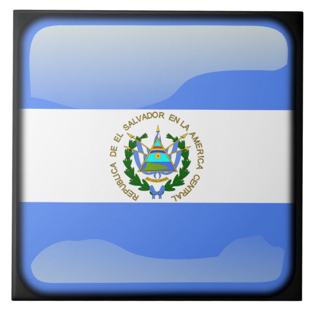 Bandeira de El Salvador (Frente)
