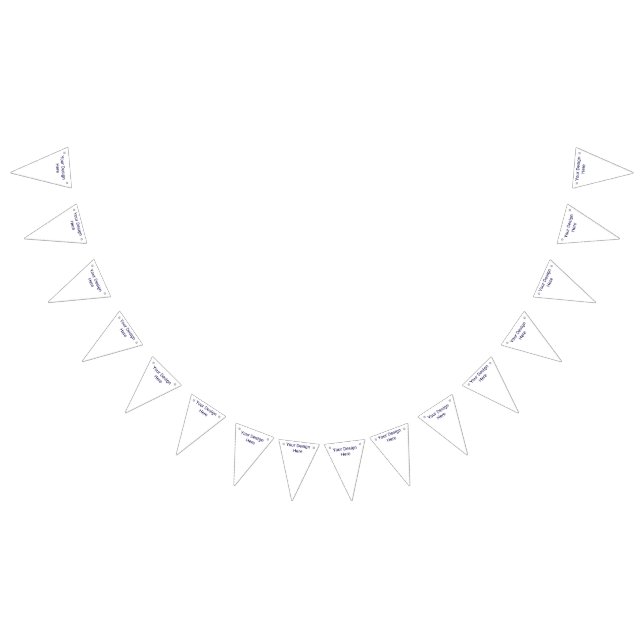 Bandeira de festa triangular personalizada (Todos)