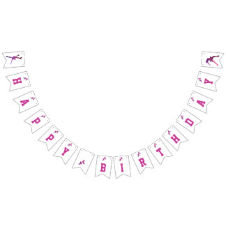 Bandeira de festas de patinação no gelo (bunting)