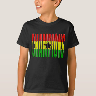 Bandeira de Ghana África 2010 camisas dos campeõ