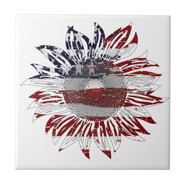 Bandeira de girassol (Frente)