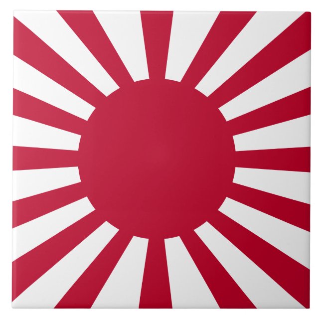 Bandeira de Guerra Imperial do Japão (Frente)