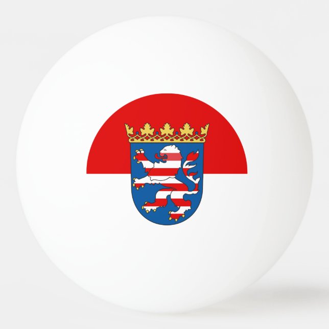 Bandeira de Hesse Bola de ping pong (Frente)