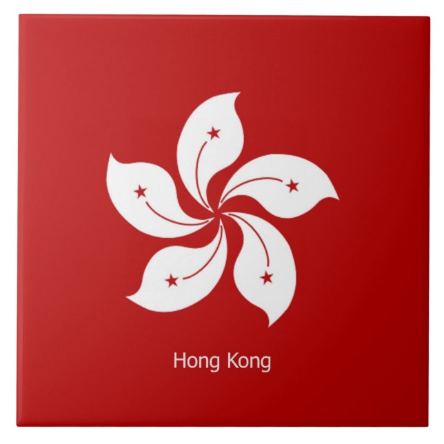 Bandeira de Hong Kong (Frente)