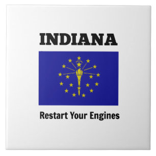 Bandeira de Indiana, Reinicie Seus Motores
