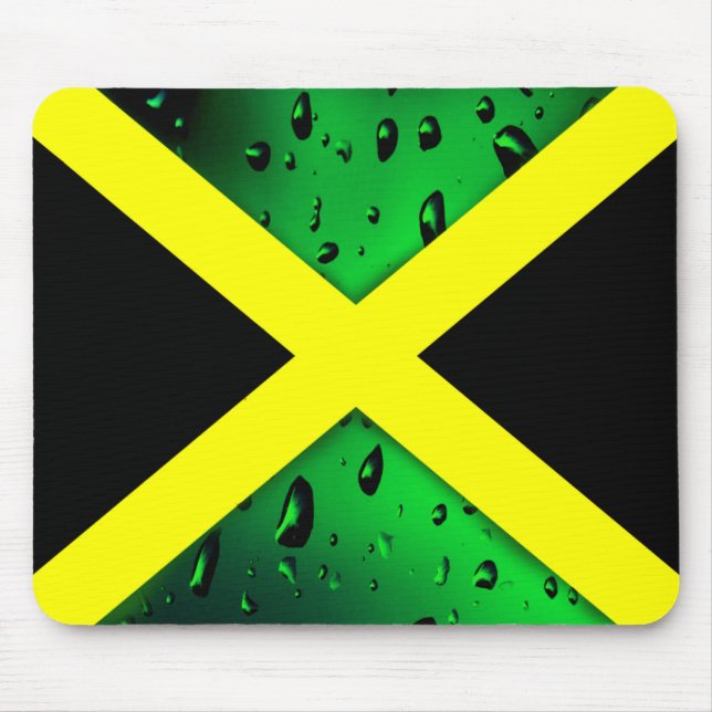Bandeira de Jamaica Mousepad (Frente)