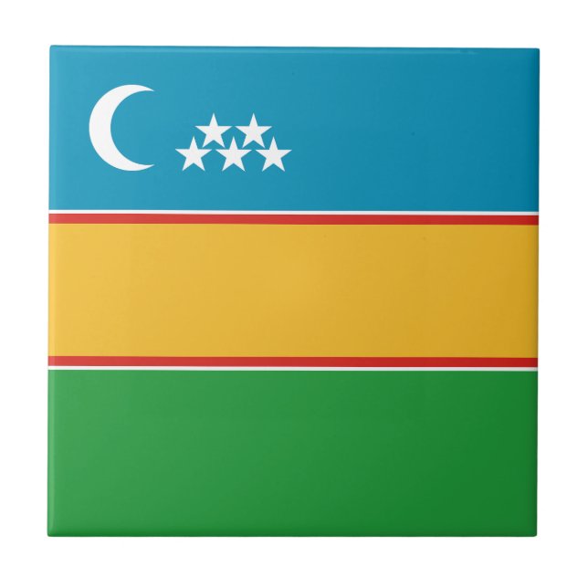 Bandeira de Karakalpakstan (Frente)