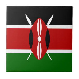 Bandeira de Kenya África