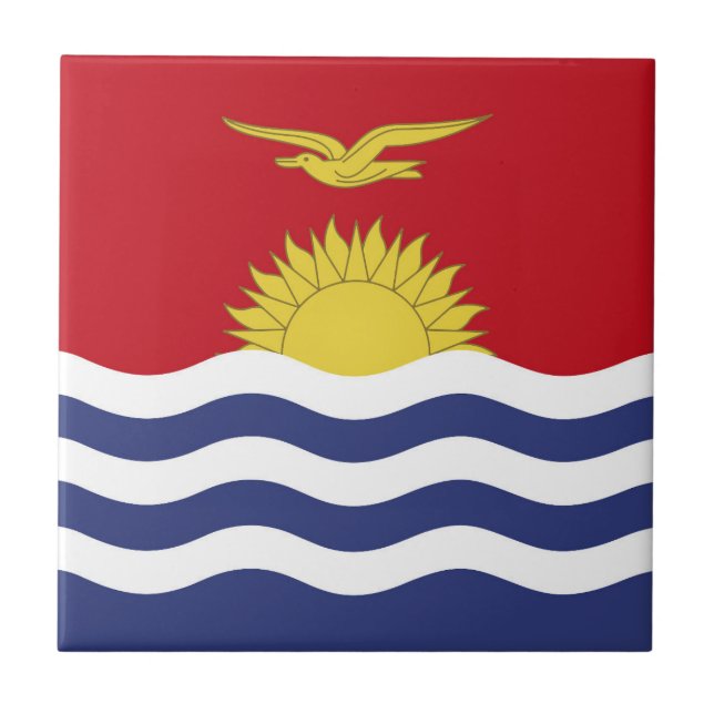bandeira de Kiribati (Frente)