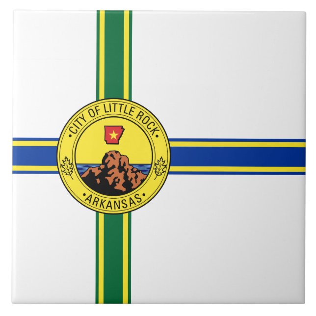Bandeira de Little Rock (Arkansas) (Frente)