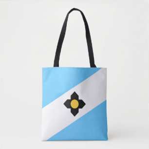 Bandeira de Madison, Wisconsin Tote Bag