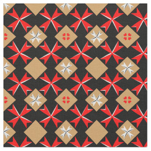 Bandeira de Malta/Cross & Malta Tecido de tendênc